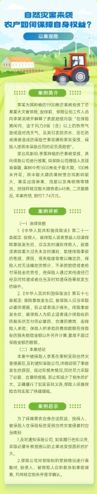 自然災(zāi)害來(lái)襲，農(nóng)戶如何保障自身權(quán)益？